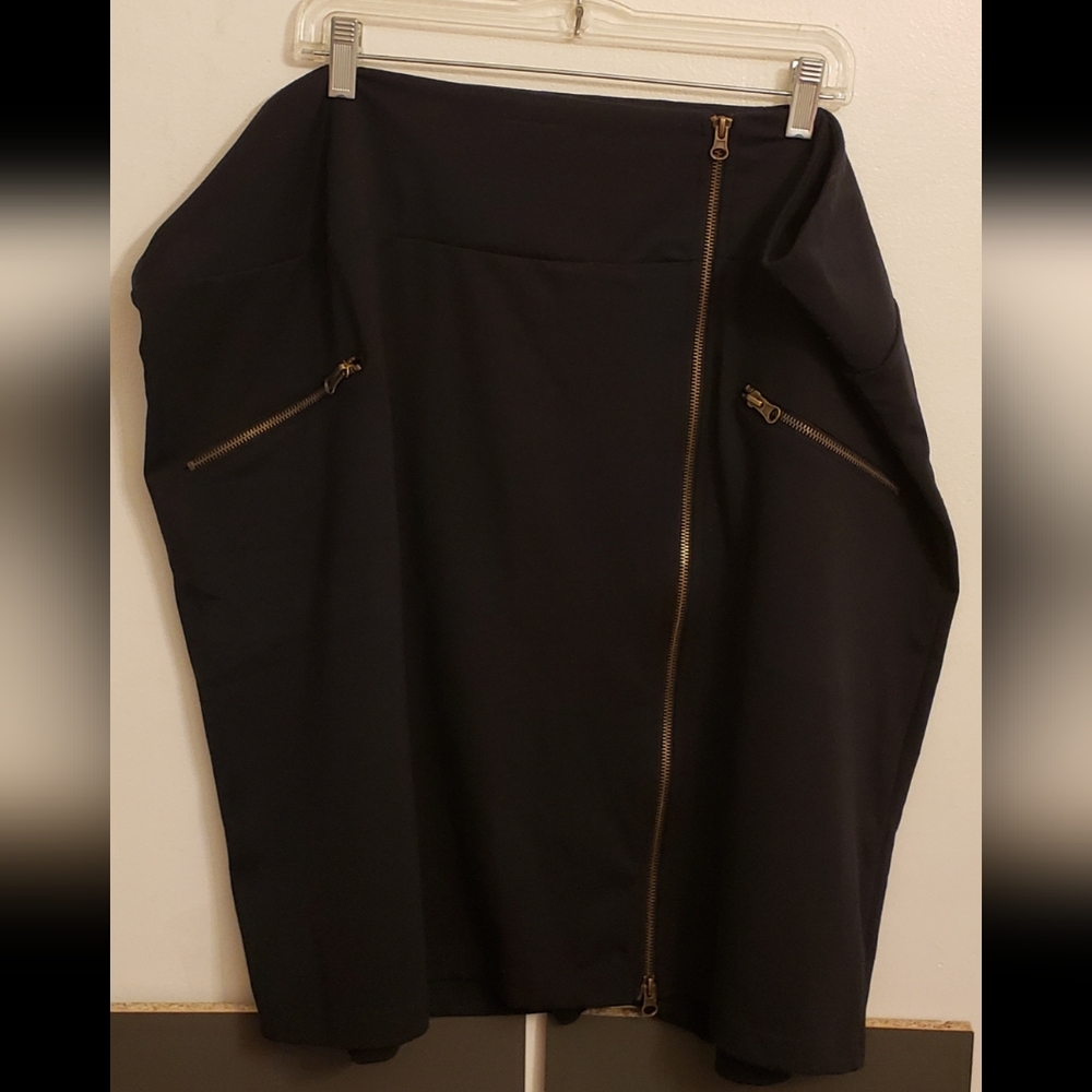 Black Plus Size Skirt